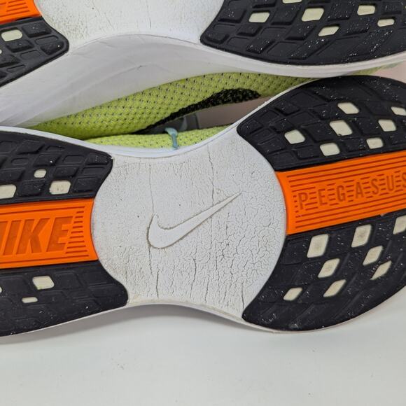 Nike Pegasus Plus Sneaker Running Shoe Glacier Blue Light Lemon Twist Life Lime - Picture 7 of 10